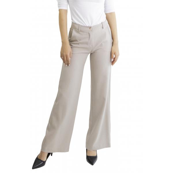 Pantalone palazzo gessato Grace
